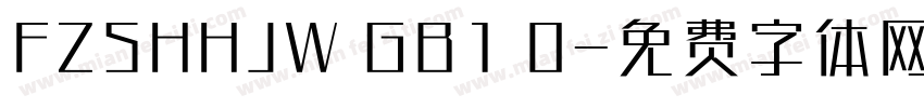 FZSHHJW GB1 0字体转换
